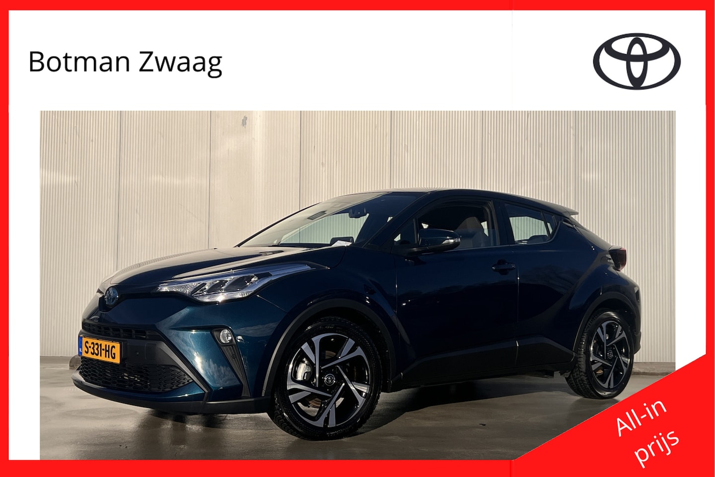 Toyota C-HR - 1.8 Hybrid Dynamic | Parkeersensoren | 1e eigenaar - AutoWereld.nl
