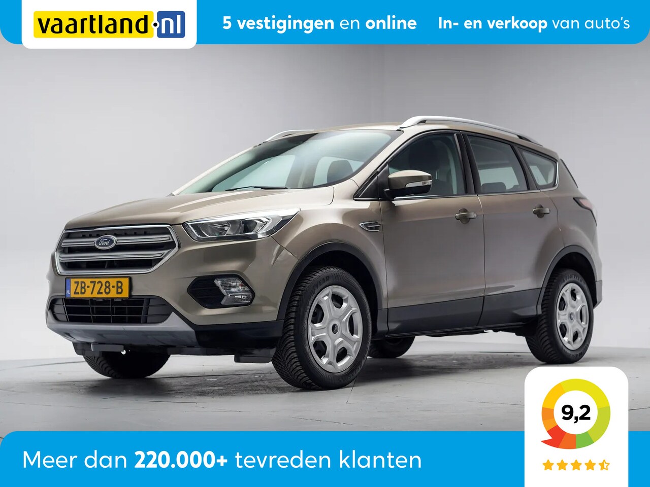 Ford Kuga - 1.5 Ecoboost Trend Ultimate [ Trekhaak Achteruitrij Camera Navi ] - AutoWereld.nl