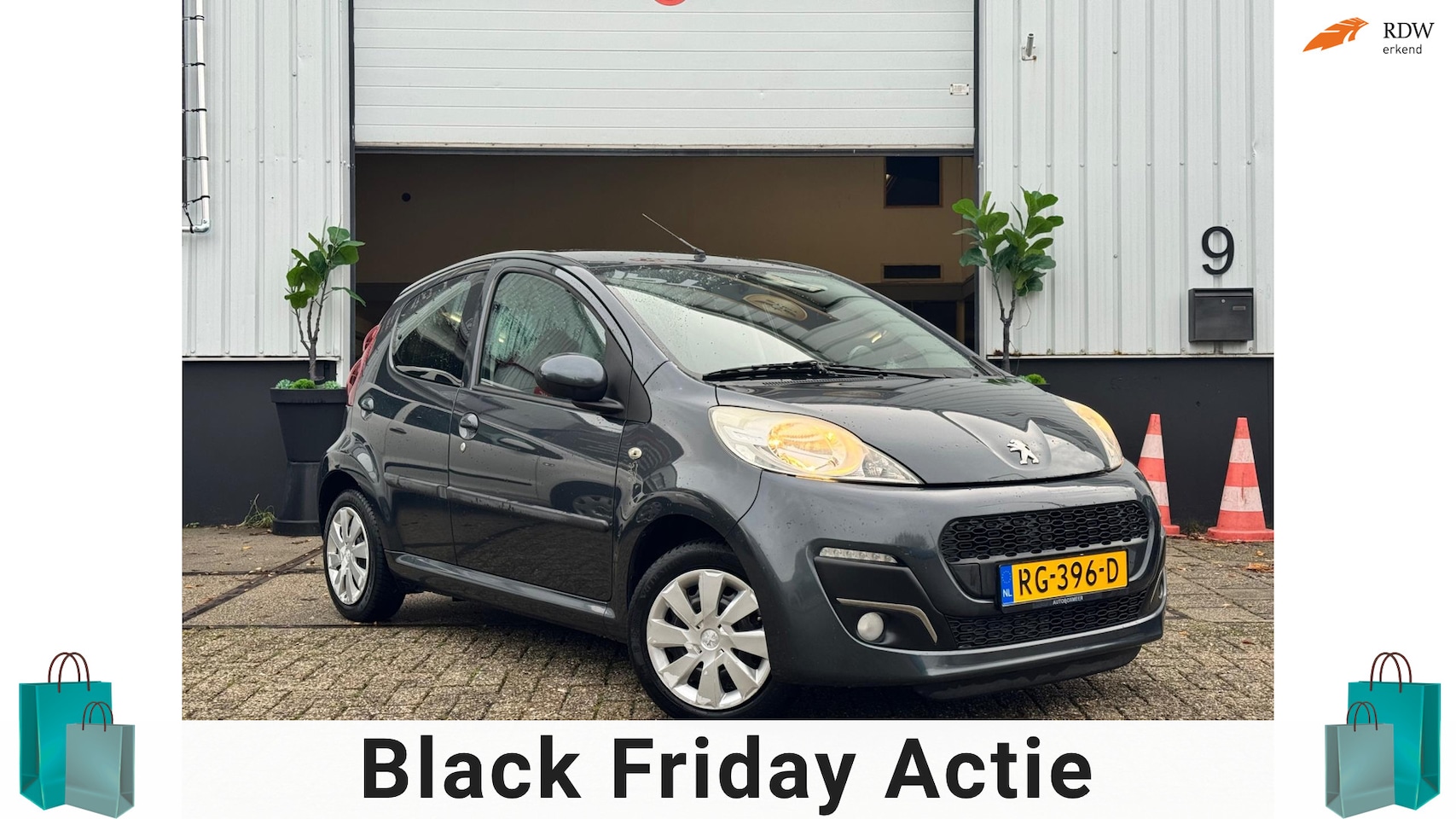 Peugeot 107 - 1.0 Access|AIRCO|ELEK.RAMEN|CARPLAY|TOERENTELLER|LAGE KM - AutoWereld.nl