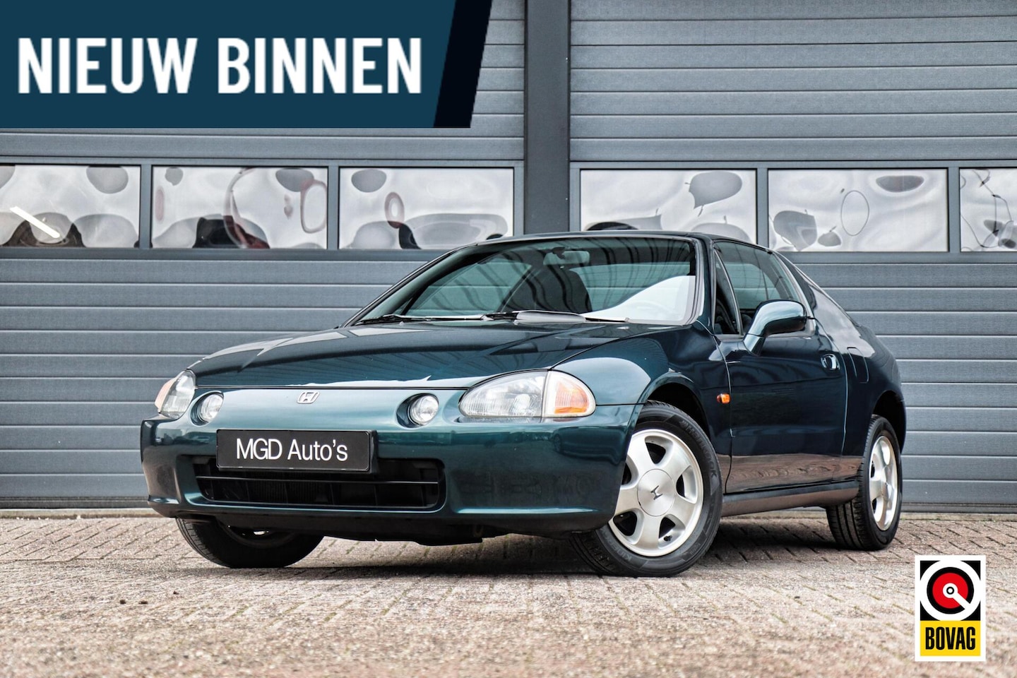 Honda CRX - 1.6 CRX ESi Del Sol /AUT./ELEK. DAK/ELEK. PAKKET/STUURBEKR. - AutoWereld.nl