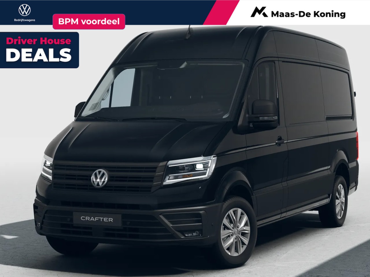 Volkswagen Crafter - Bedrijfswagens 35 Exclusive 2.0 TDI 140pk DSG L3H3 · Camera · Trekhaak · Tussenschot · Ala - AutoWereld.nl