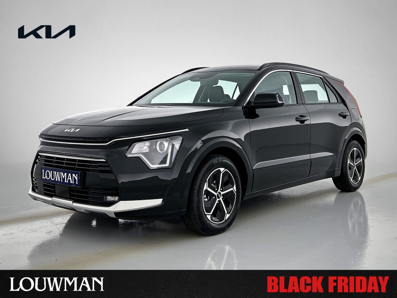 Kia Niro - 1.6 GDi Hybrid DynamicLine Half lederen bekleding | Climate Control | Apple Car Play | Nav - AutoWereld.nl