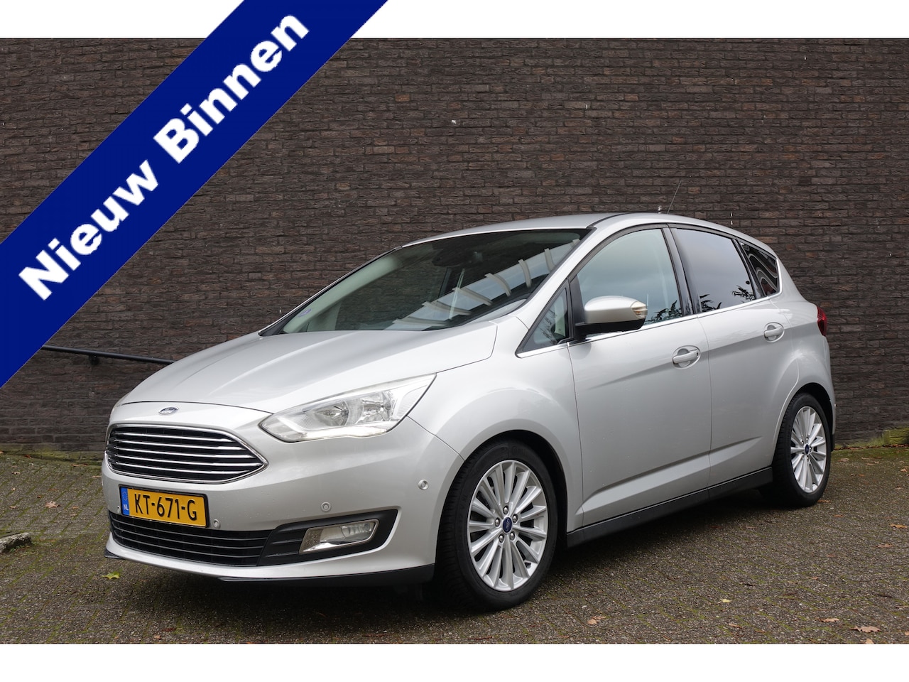 Ford C-Max - 1.0 Titanium Alle opties, PDC, Parkeerhulp, navigatie, prachtige auto - AutoWereld.nl