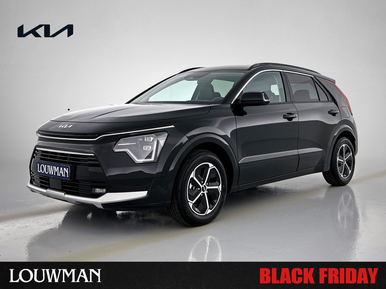 Kia Niro - 1.6 GDi Hybrid DynamicPlusLine LED koplampen | Schuif-kanteldak | Stoelverwarming | Stuurv - AutoWereld.nl