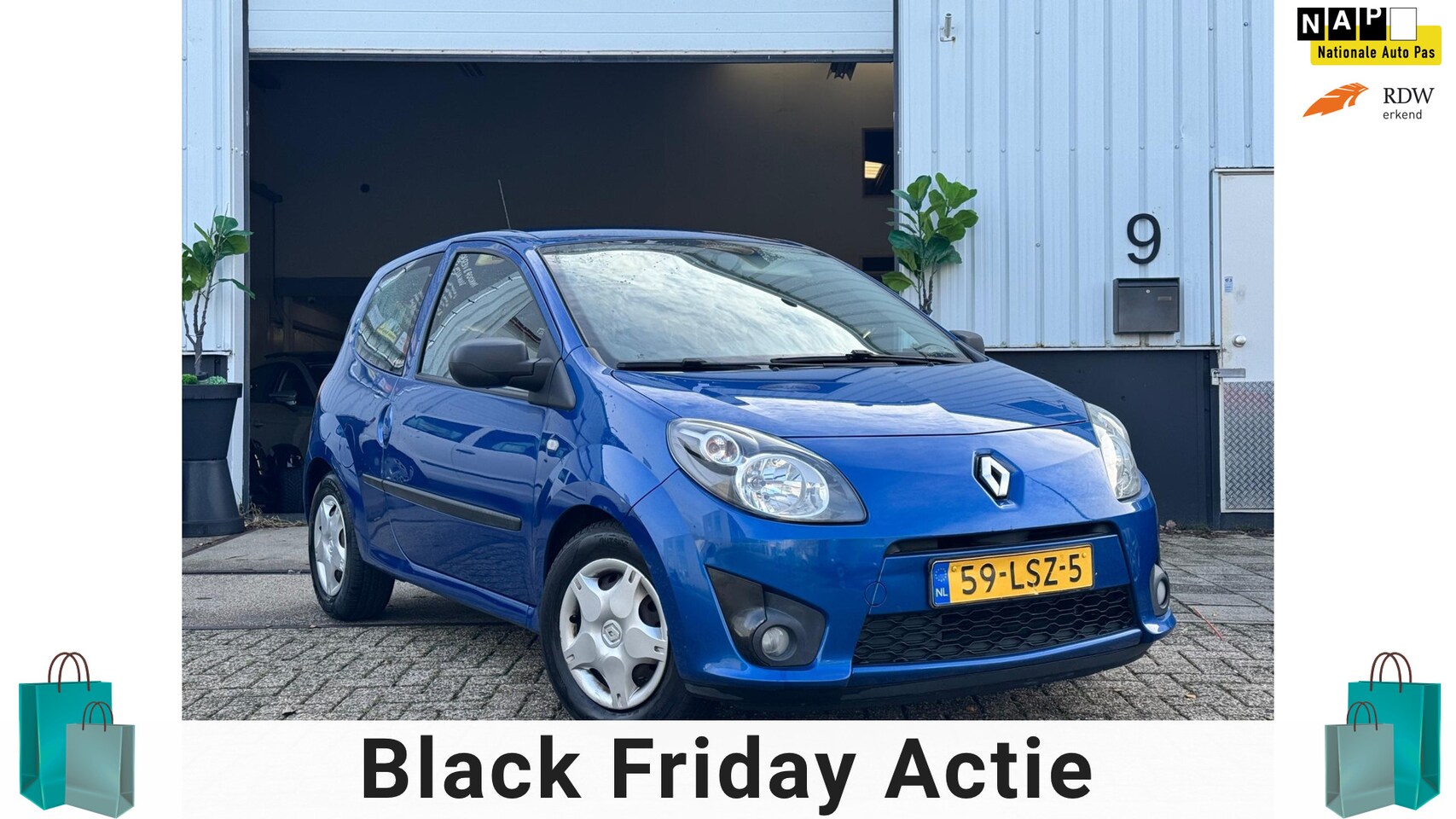 Renault Twingo - 1.2-16V Authentique|AIRCO|E.Ramen|NIEUWE DISTRIBUTIERIEM|BOEKJES - AutoWereld.nl
