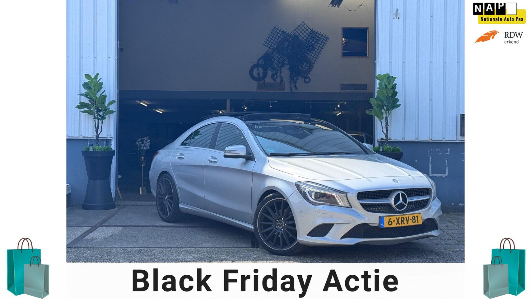 Mercedes-Benz CLA-Klasse - 180 PANO|AUTOMAAT|DEALER ONDERHOUDEN|NAVI|CARPLAY| - AutoWereld.nl