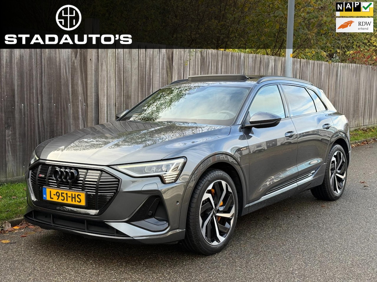Audi e-tron - 55 quattro S edition 95 kWh B&O|Pano|NAP|SOH%! - AutoWereld.nl