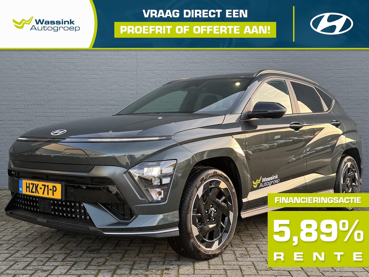 Hyundai Kona - 65,4 kWh 217pk N Line Business | Navigatie | BOSE Speakers | N-Line Styling | Climate Cont - AutoWereld.nl
