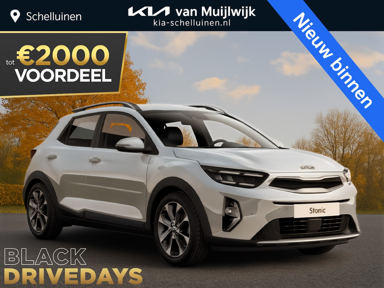 Kia Stonic - 1.0 T-GDi MHEV Comfortline Ruim €2000,- Voordeel! Nu extra scherp geprijsd! - AutoWereld.nl