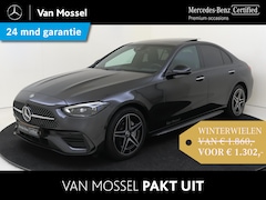Mercedes-Benz C-klasse - 300 e Business Solution AMG / Premium Plus/ Panoramadak/ Night/ Head Up/ Burmester 3D/ Sto