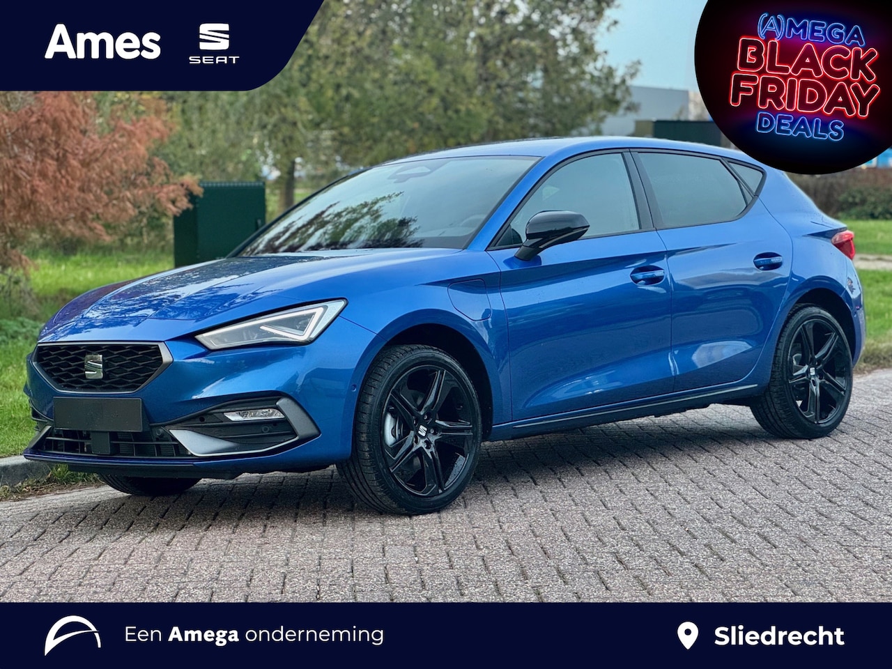 SEAT Leon - 1.5 TSI e-Hybrid 204pk DSG FR Business | Black Pack | Trekhaak, wegzwenkbaar | Matrix-LED - AutoWereld.nl