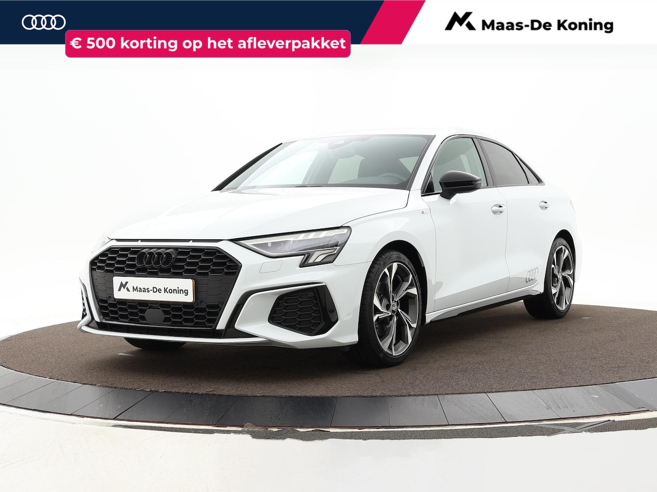 Audi A3 Limousine - 30 TFSI 110pk S-tronic Edition One · S Line ·  Apple/Android Car Play · Navigatie · Afneem - AutoWereld.nl