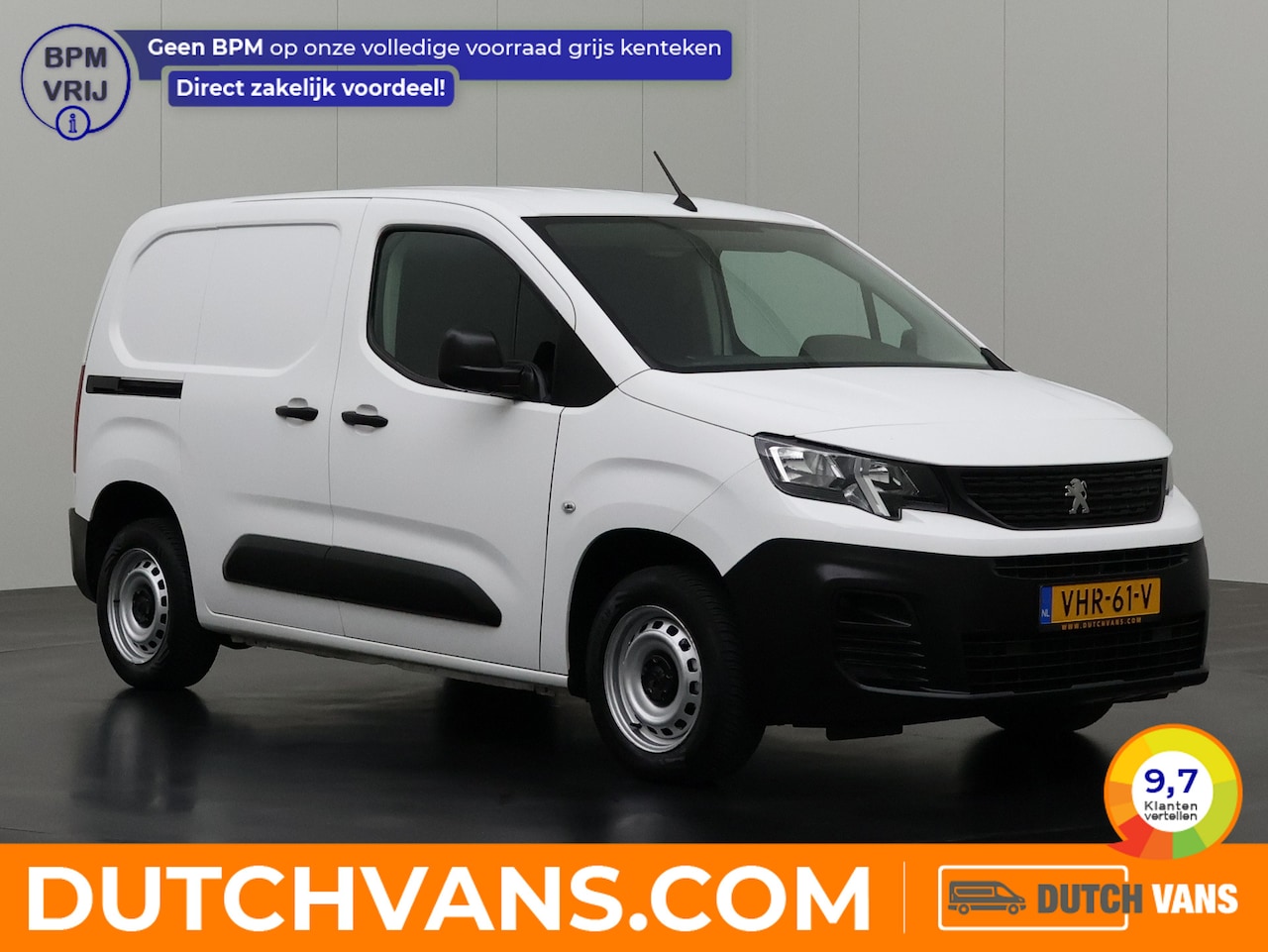 Peugeot Partner - 1.5BlueHDI Premium | Airco | Cruise - AutoWereld.nl
