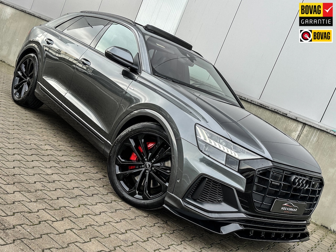 Audi Q8 - 55 TFSI e S-line 381Pk 22Inch SQ8 dif Rs-int Massage Black optic - AutoWereld.nl