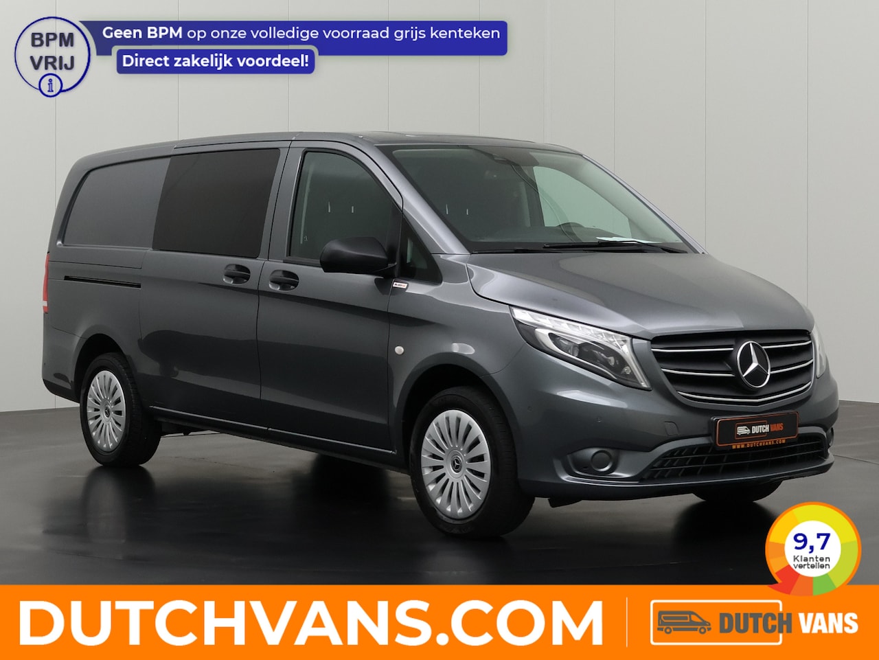 Mercedes-Benz Vito - 119CDI 9G-Tronic Automaat Lang 4-Matic | 4x4 | Led | Navigatie | Camera | Trekhaak | Stand - AutoWereld.nl