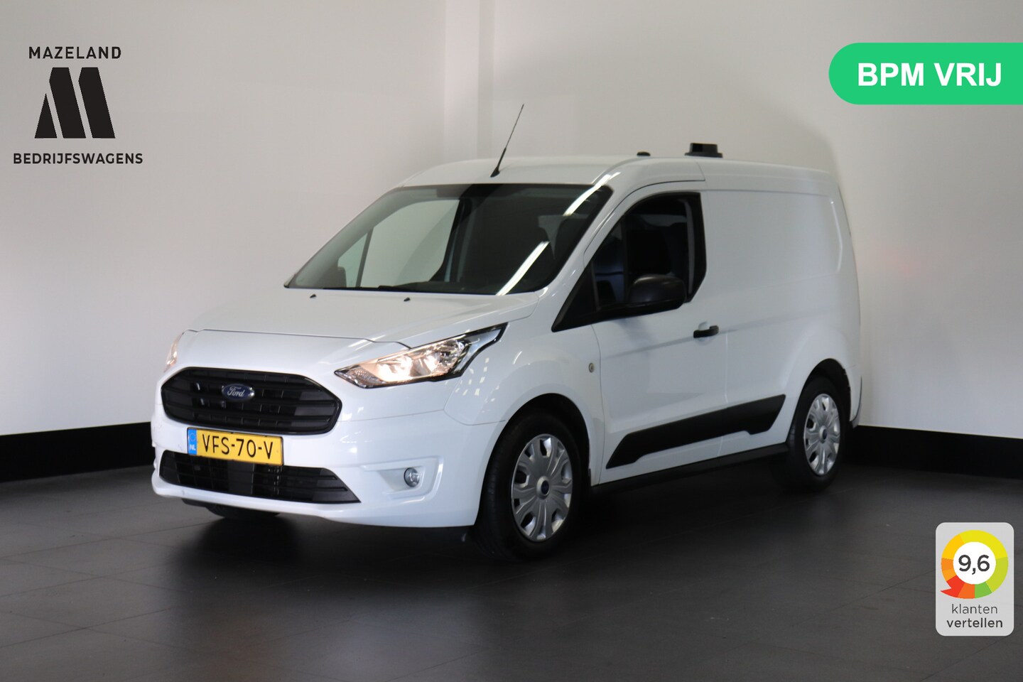 Ford Transit Connect - 1.5 EcoBlue EURO 6 - Airco - Navi - PDC - € 10.900,- Excl. - AutoWereld.nl