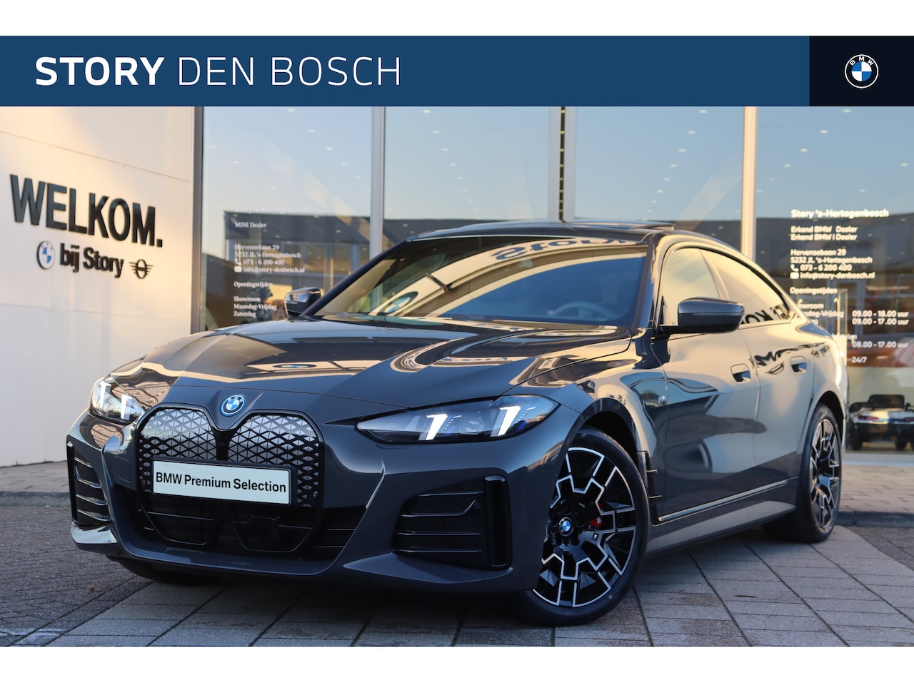 BMW i4 - eDrive35 Gran Coupé M Sport / Schuif-kanteldak / Achteruitrijcamera / Active Cruise Contro - AutoWereld.nl