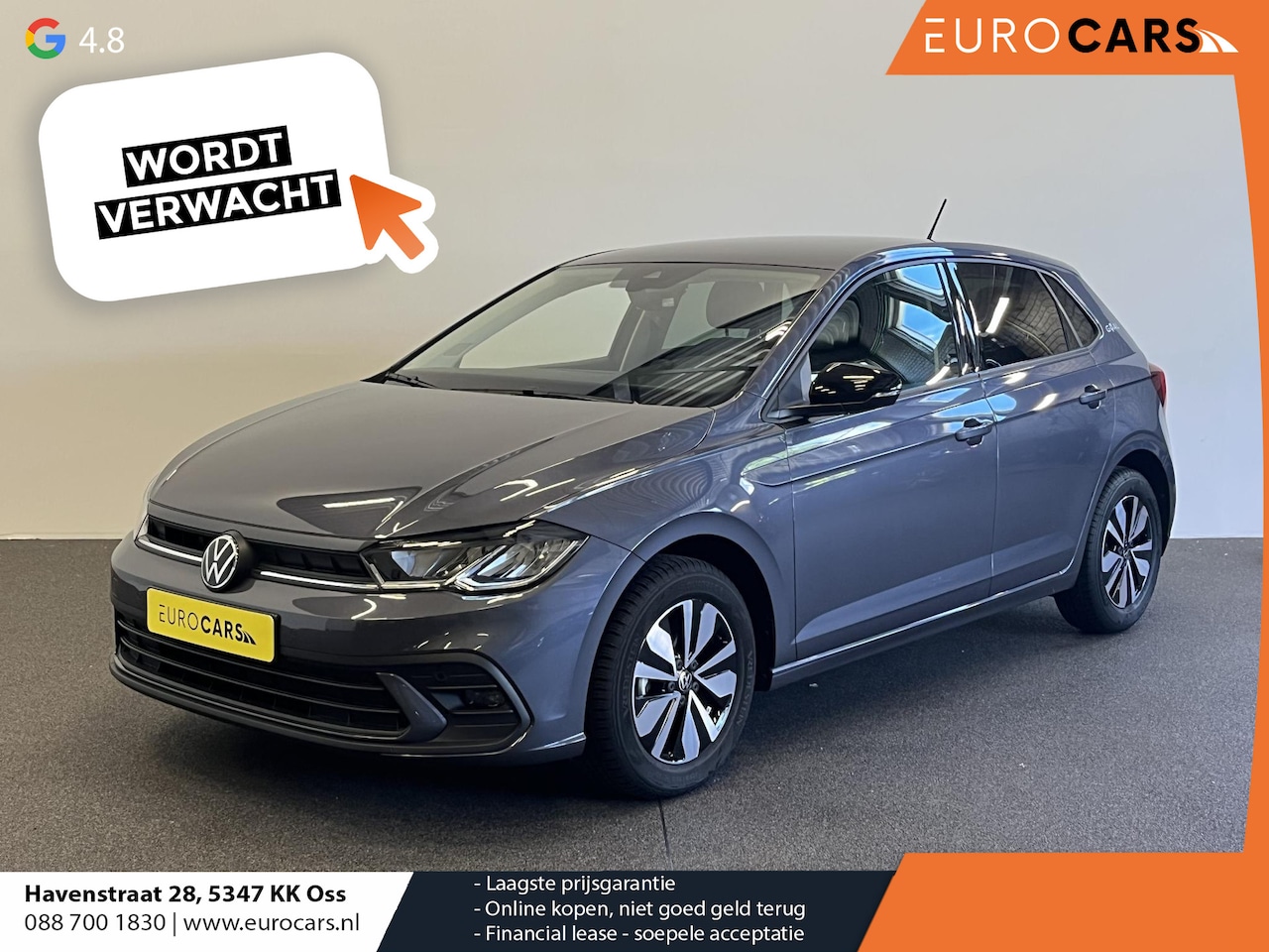 Volkswagen Polo - 1.0 TSI Automaat 110pk Goal Navigatie Apple Carplay/ Android Auto Adaptive Cruise Control - AutoWereld.nl