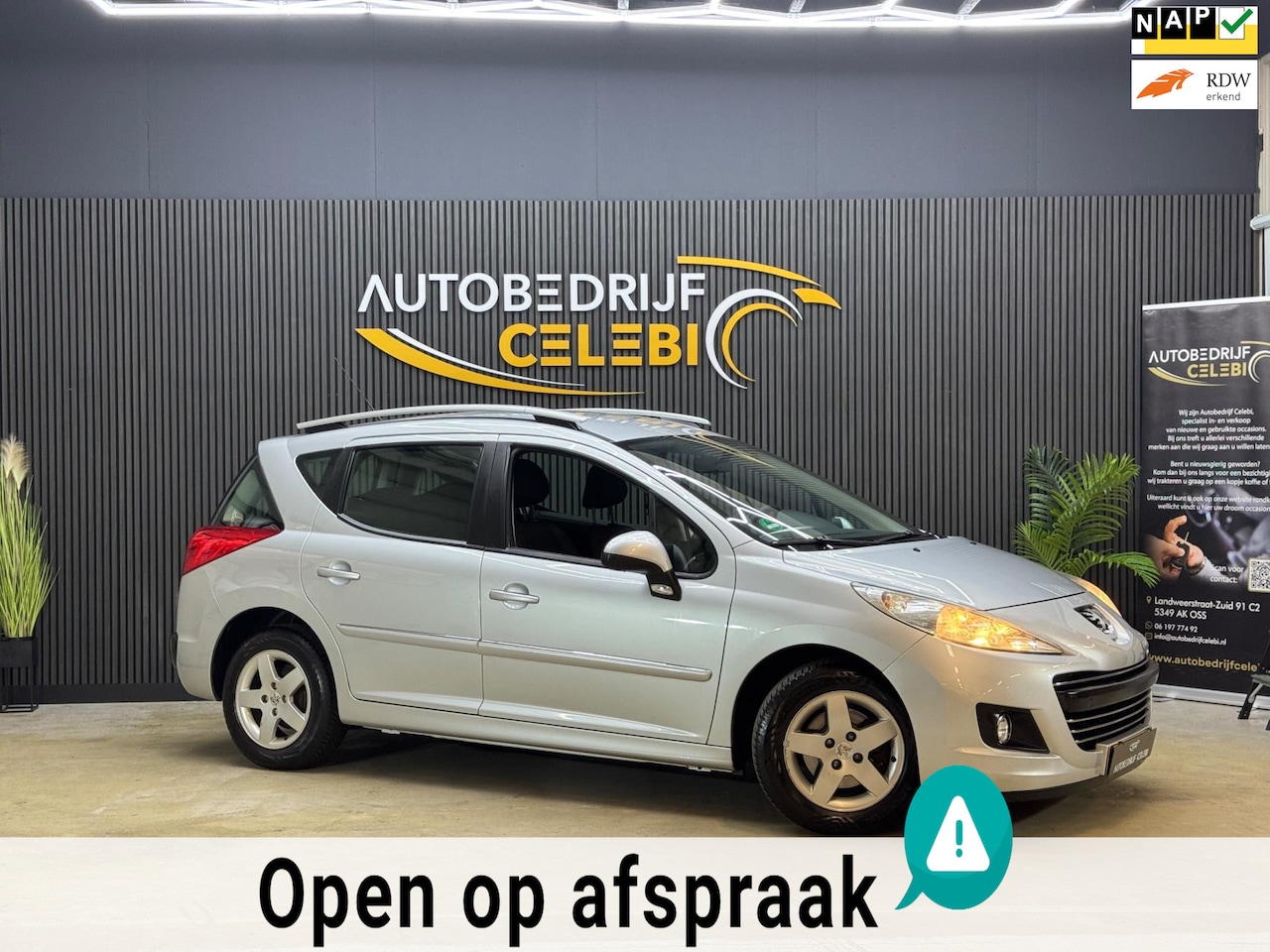 Peugeot 207 SW - 1.4 VTi Style 2010 GRIJS AIRCO|NAP|ELKTRR|APK - AutoWereld.nl