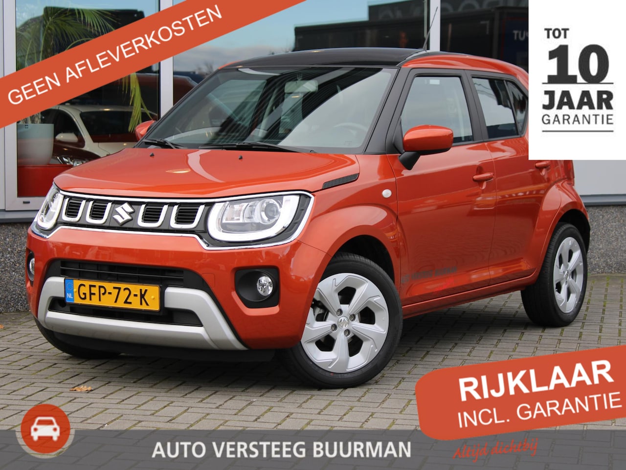 Suzuki Ignis - 1.2 Smart Hybrid Comfort Lichtmetalen Velgen, Bluetooth, Radio-CD Speler, Airco - AutoWereld.nl