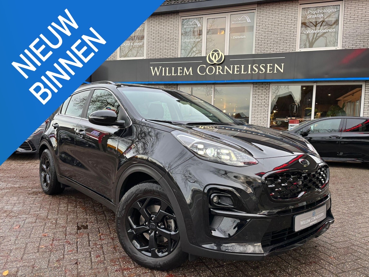 Kia Sportage - 1.6 T-GDI Black Edition Pano Leder Keyless Navi - AutoWereld.nl