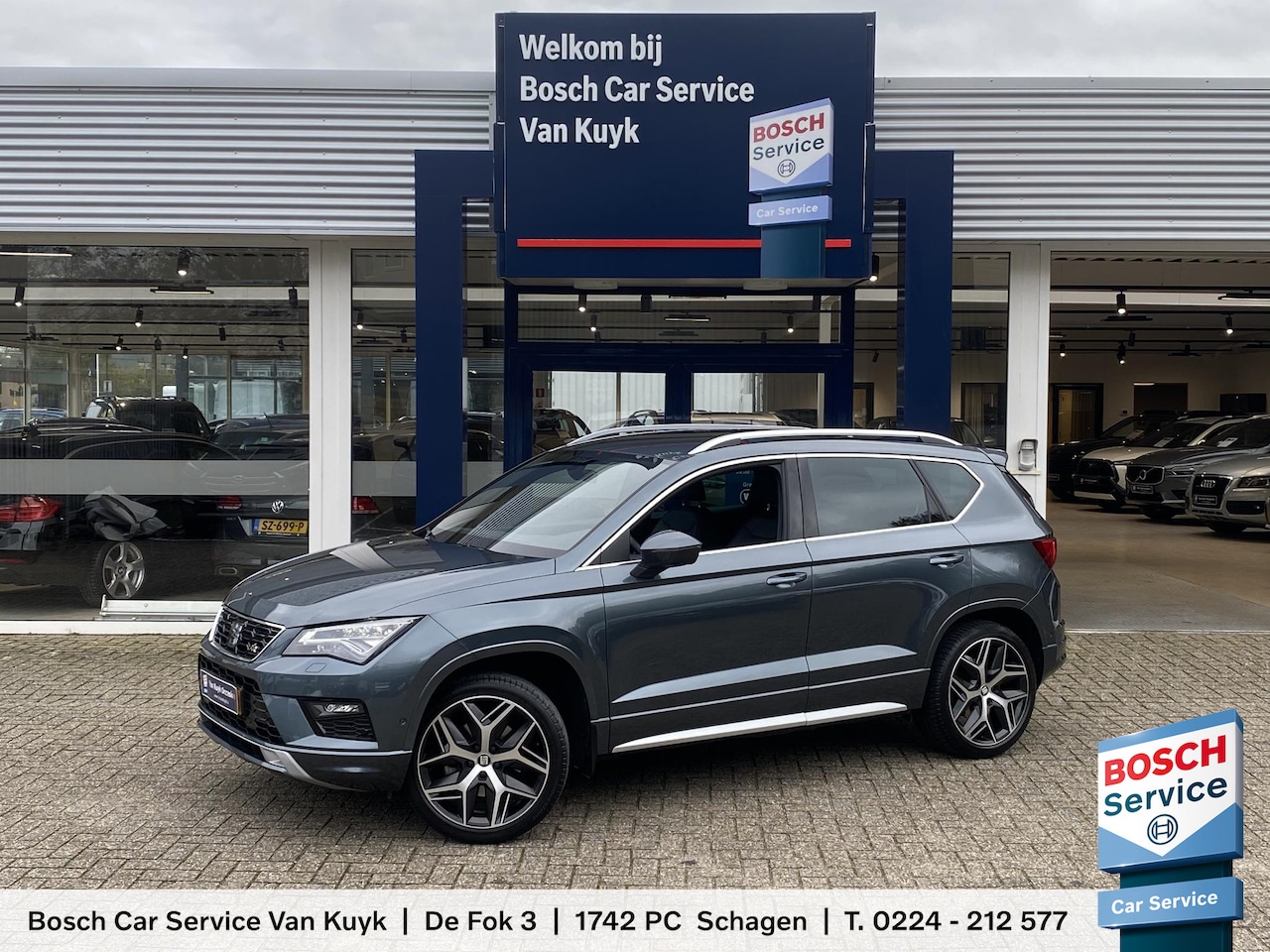 SEAT Ateca - 1.5 TSI FR Business Intense / Automaat / Dealer-Onderhouden / Vol-Leder / Cruise-Control / - AutoWereld.nl