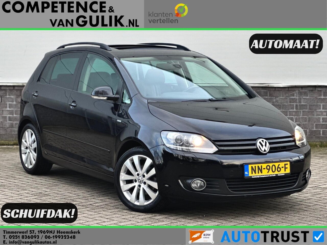 Volkswagen Golf Plus - 1.4 TSI Comfortline | Automaat | Schuifdak | Parkeersensoren | Navigatie | - AutoWereld.nl
