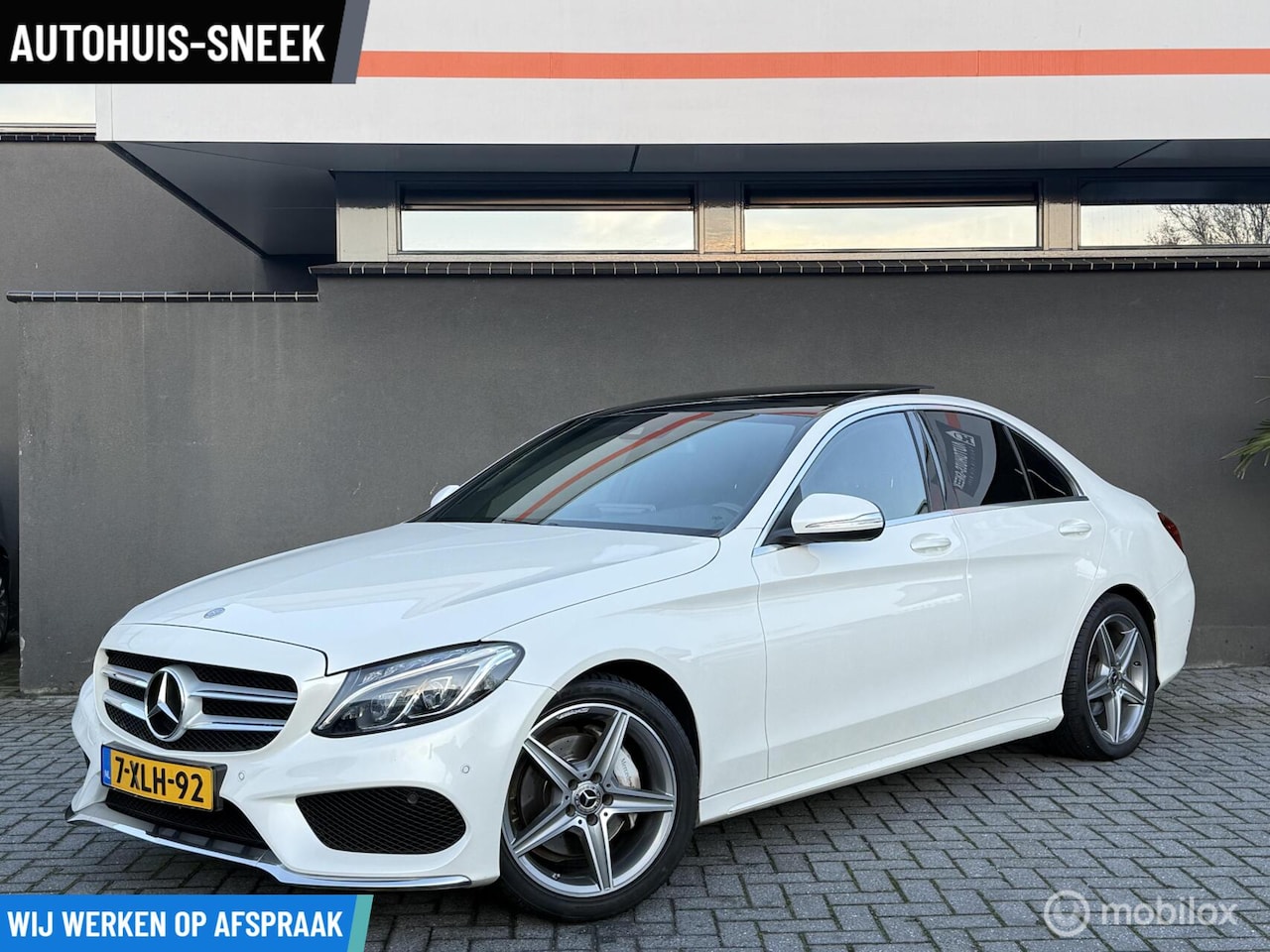 Mercedes-Benz C-klasse - 180 Prestige / AMG uitvoering / Panodak - AutoWereld.nl