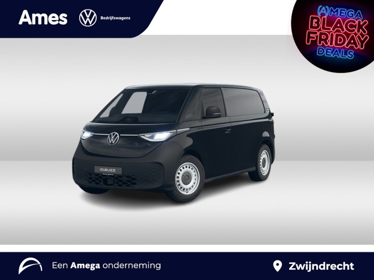 Volkswagen ID. Buzz Cargo - Economy Business 286PK | ACTIEPRIJS | trekhaak | 3 zits | achterdeuren - AutoWereld.nl