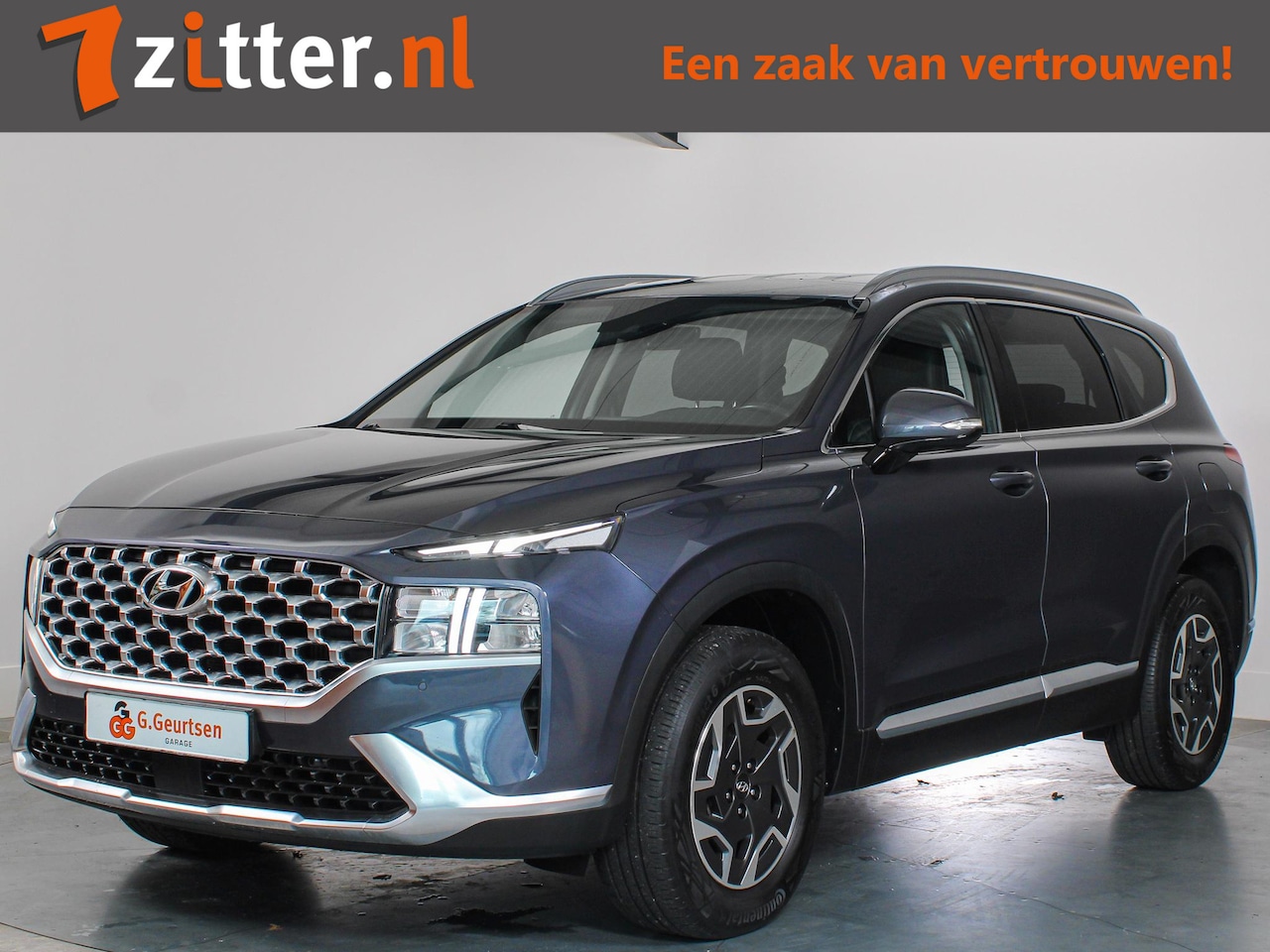 Hyundai Santa Fe - 1.6 T-GDI HEV Comfort Smart 7-Persoons Volleder, Krell Audio, Camera, DAB - AutoWereld.nl