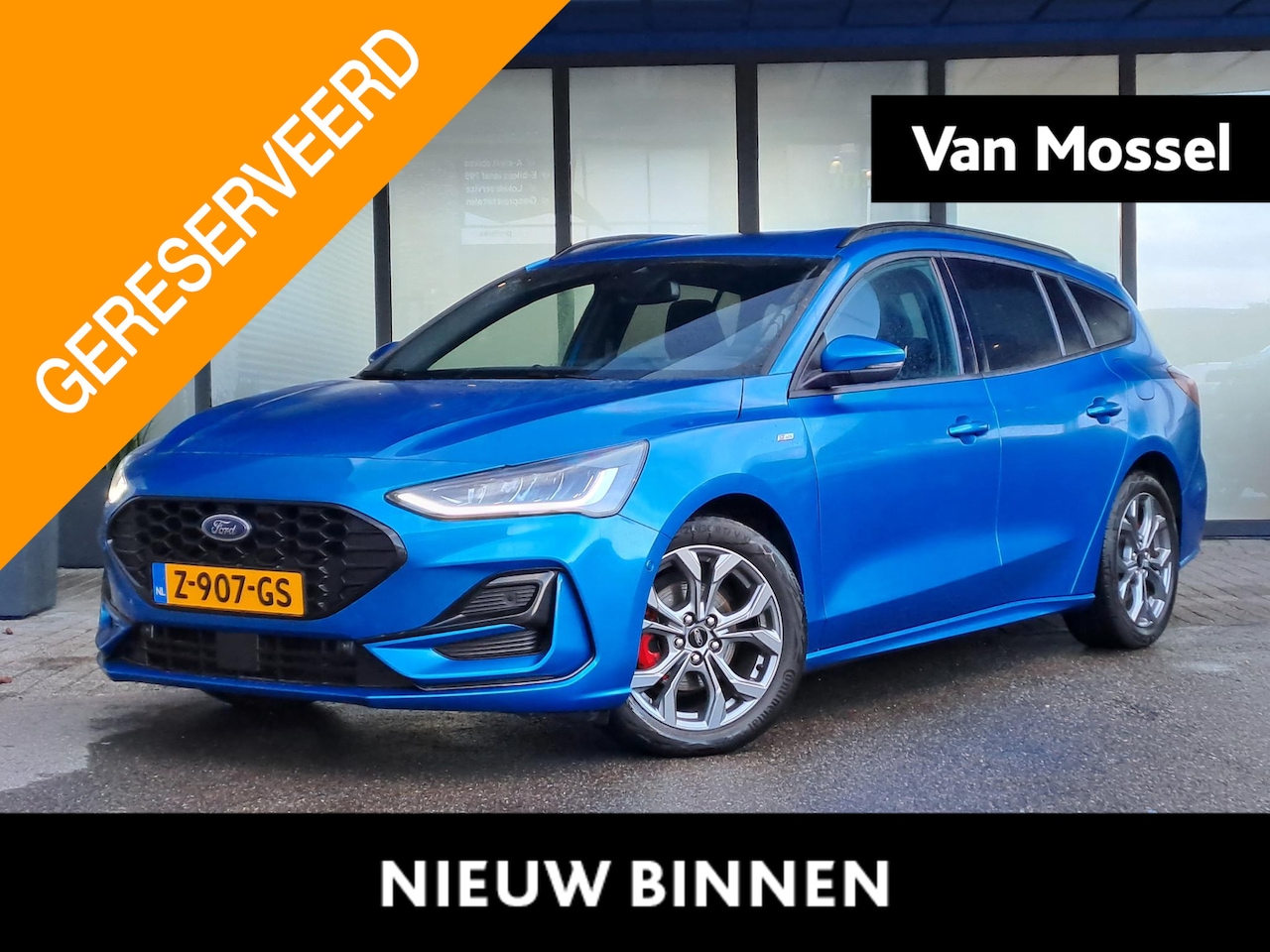 Ford Focus Wagon - 1.0 EcoBoost Hybrid ST Line X | Apple Carplay & Android Auto | Adaptive Cruise Control | B - AutoWereld.nl