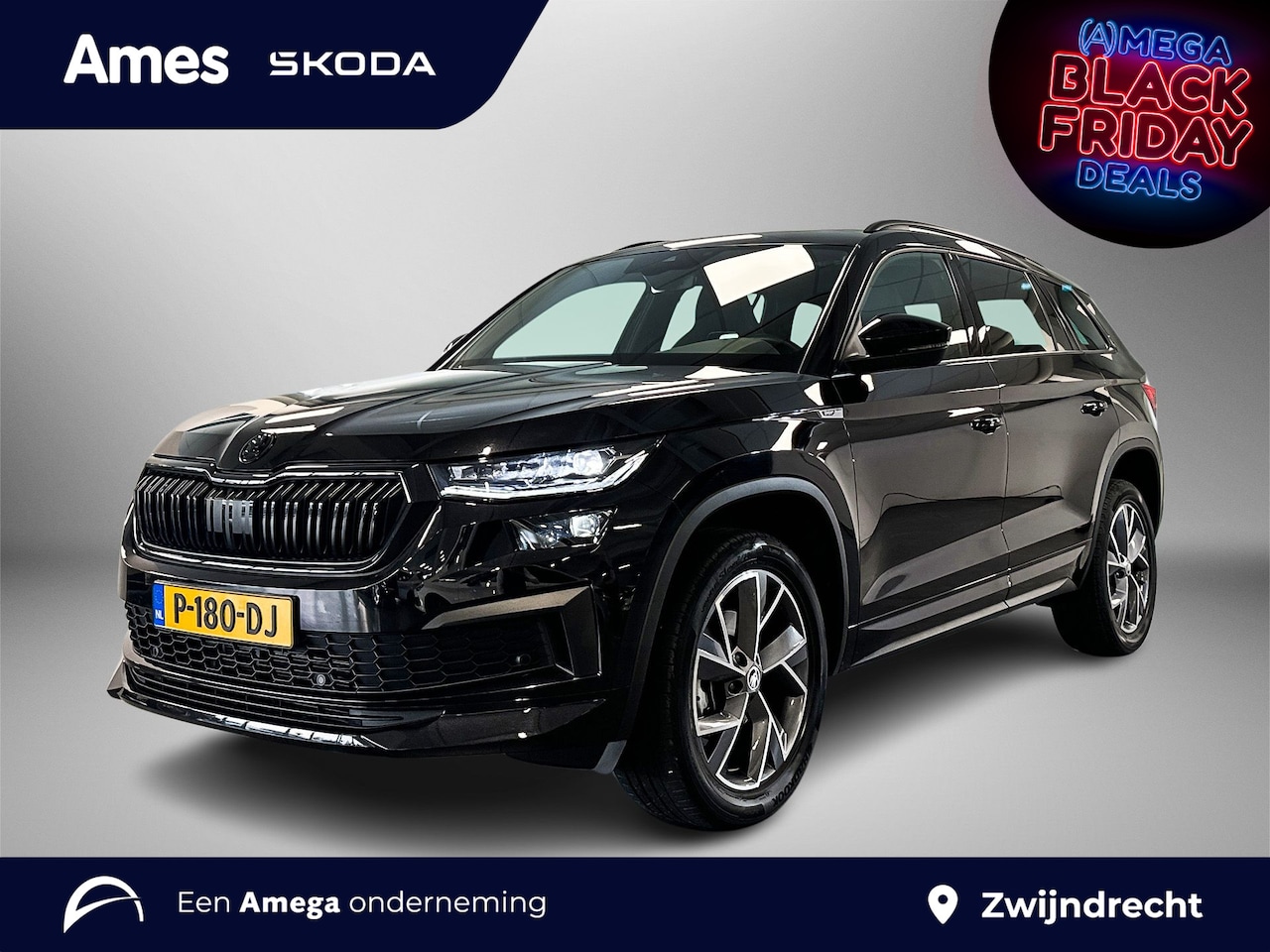 Skoda Kodiaq - 1.5 TSI Sportline Business Panoramisch glazenschuif-/kanteldak / Trekhaak wegklapbaar / El - AutoWereld.nl