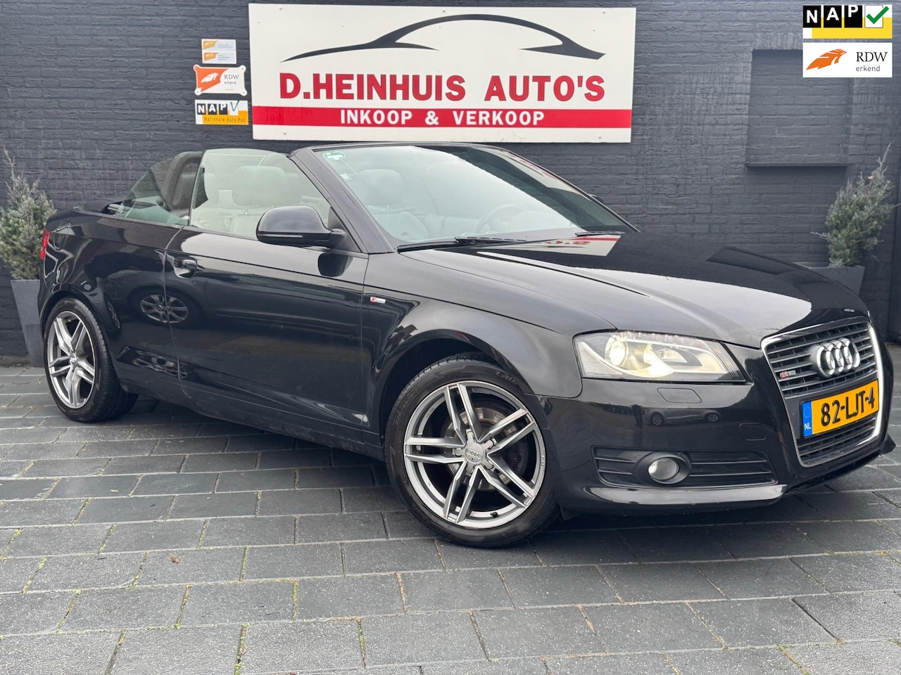 Audi A3 Cabriolet - 1.2 TFSI S-edition S-LINE *ZEER MOOI* - AutoWereld.nl