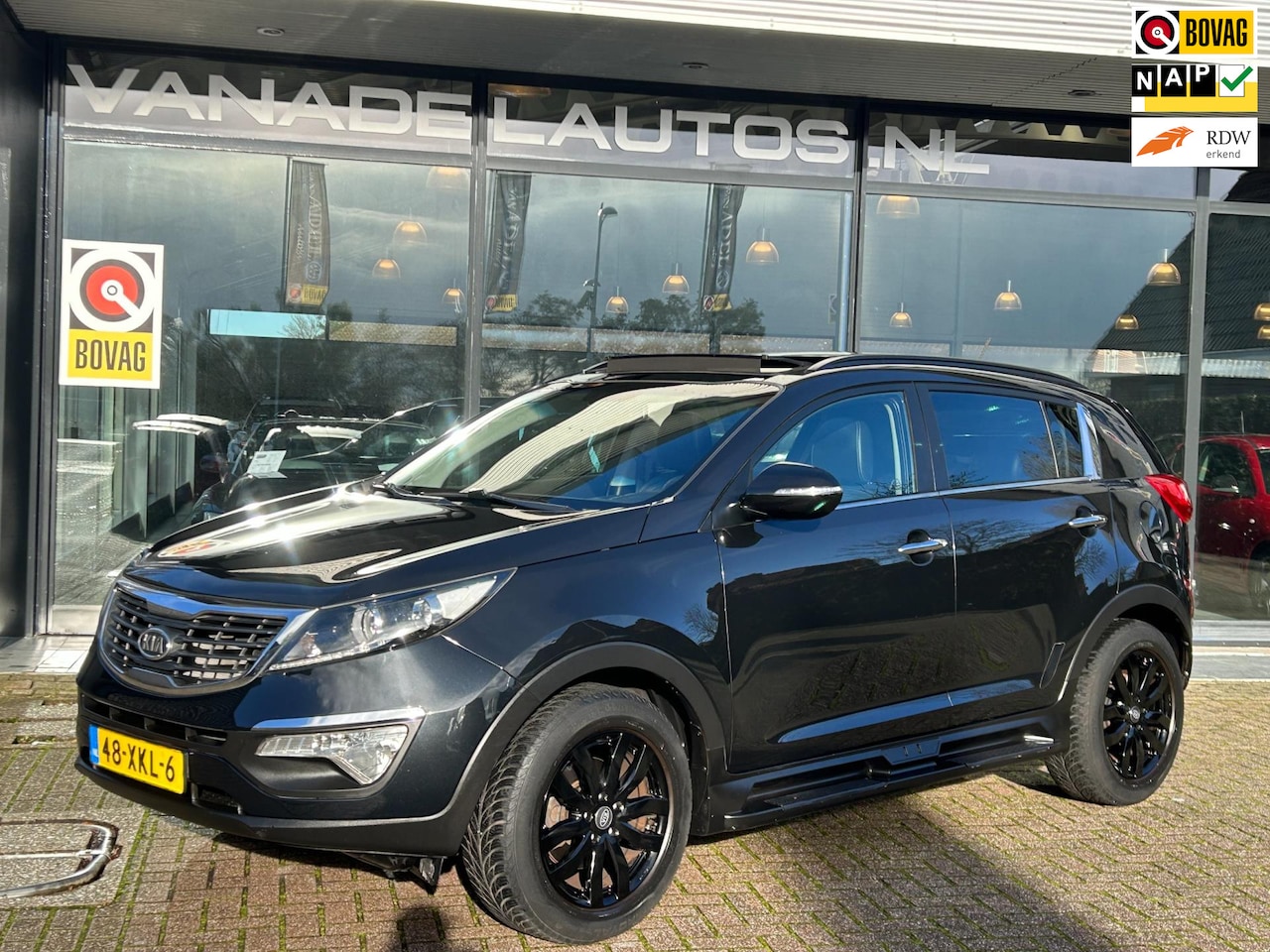 Kia Sportage - 1.6 GDI X-ecutive Plus Pack Panorama Clima Cruise Park.Sens NAP NL-Auto Dealeronderhouden! - AutoWereld.nl