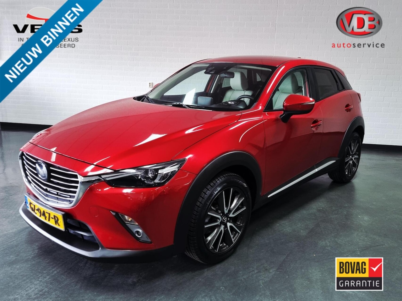 Mazda CX-3 - 2.0 SkyActiv-G 120 GT-M Automaat/ HUD - AutoWereld.nl