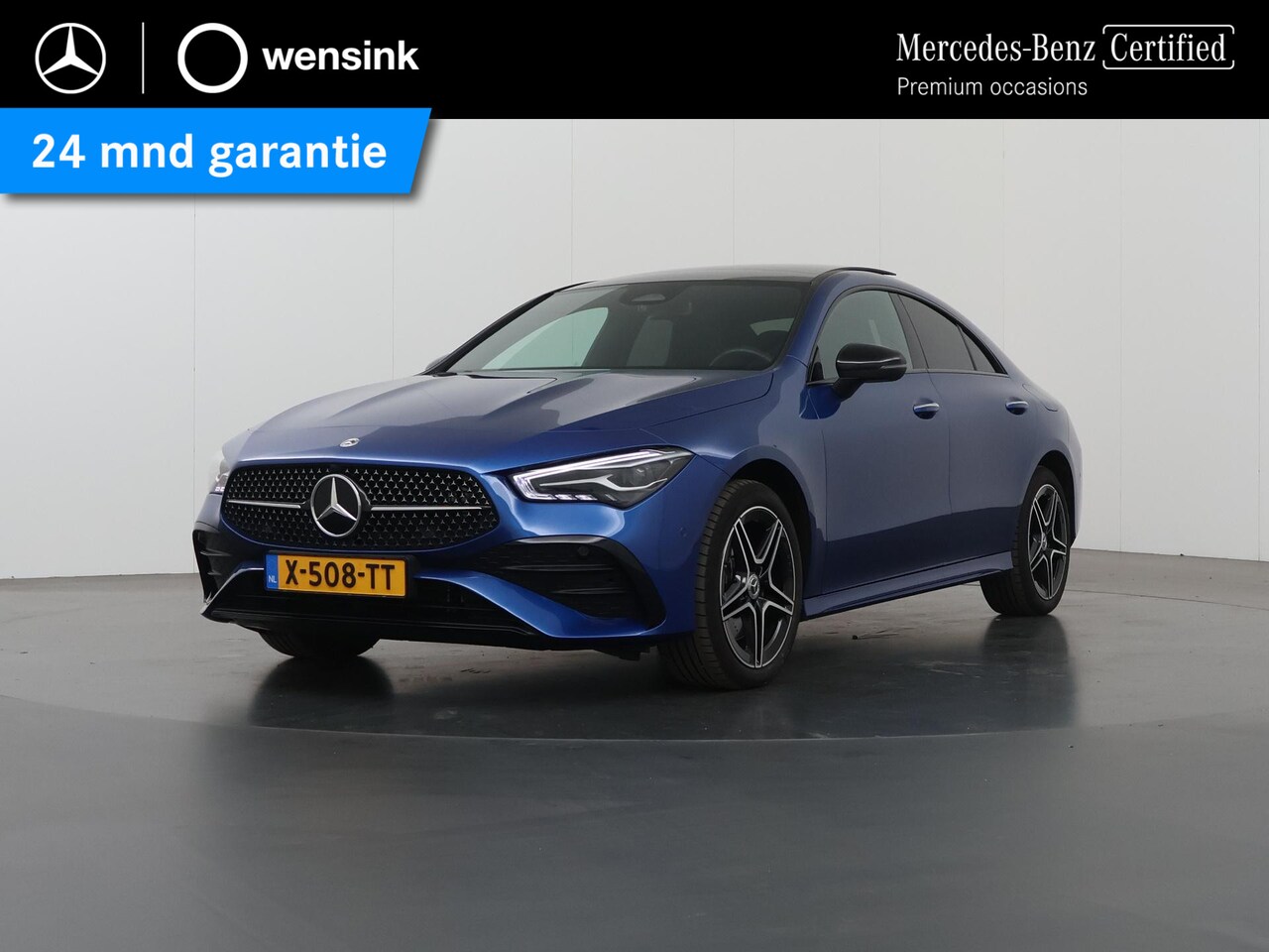 Mercedes-Benz CLA-Klasse - 250 e AMG Line | Night | Panoramadak | Stoelverwarming | Achteruitrijcamera | - AutoWereld.nl