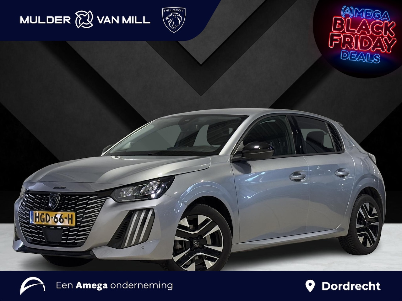 Peugeot 208 - Allure 1.2 Turbo 100pk | ADAPTIVE CRUISE | KEYLESS ENTRY | STOELVERW. | LED | ISOFIX | - AutoWereld.nl