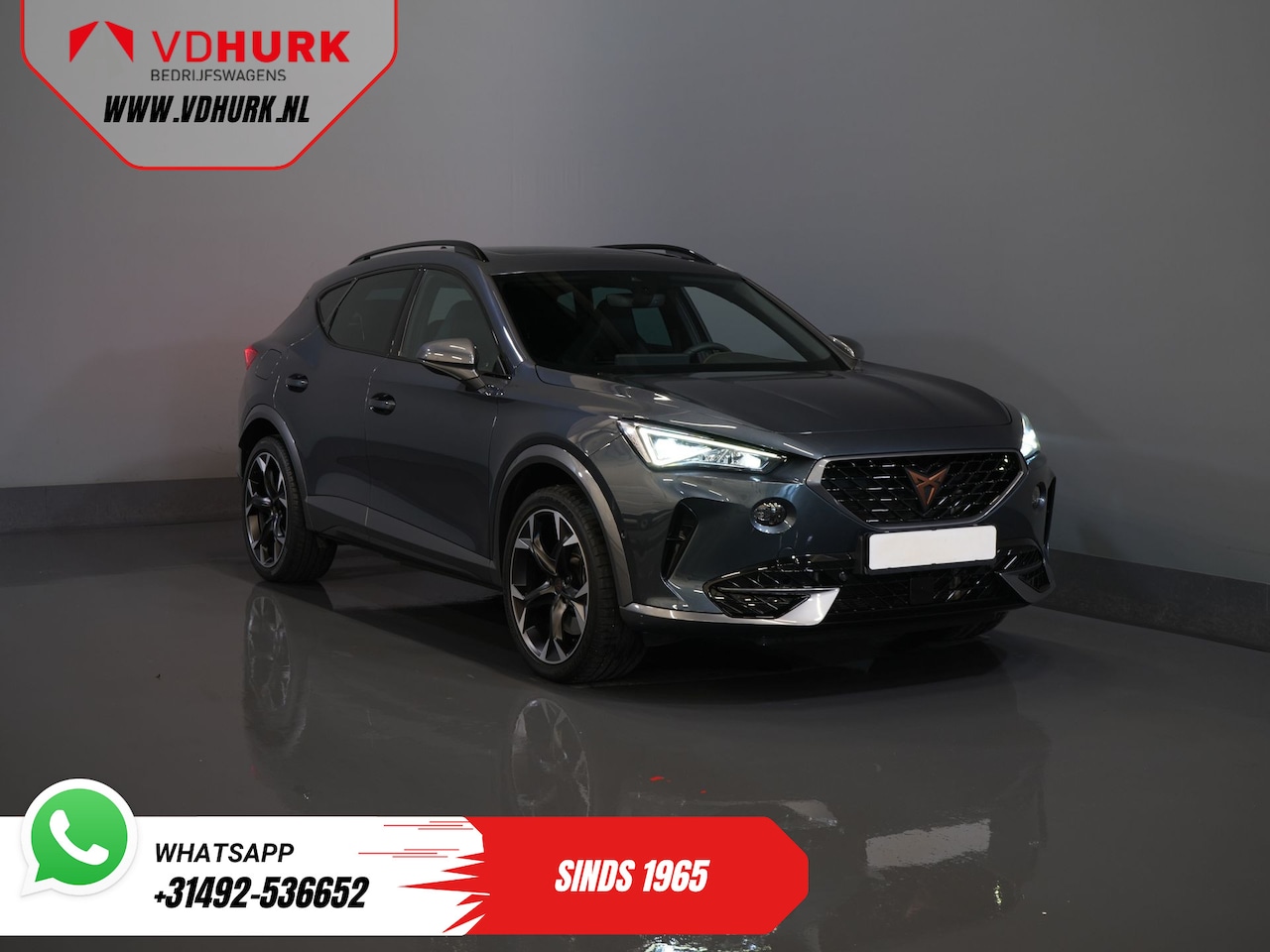 CUPRA Formentor - 1.4 e-Hybrid VZ 245 pk Performance LED Matrix/ Pano/ Adapt.Cruise/ Elek.Trekhaak/ Memory/ - AutoWereld.nl