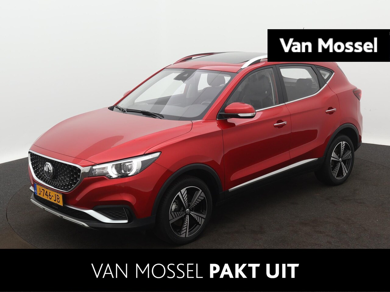MG ZS - Luxury 45 kWh | Panorama/Schuif-kantel Dak | DAB | Navigatie | Airco | LMV | ACC | - AutoWereld.nl