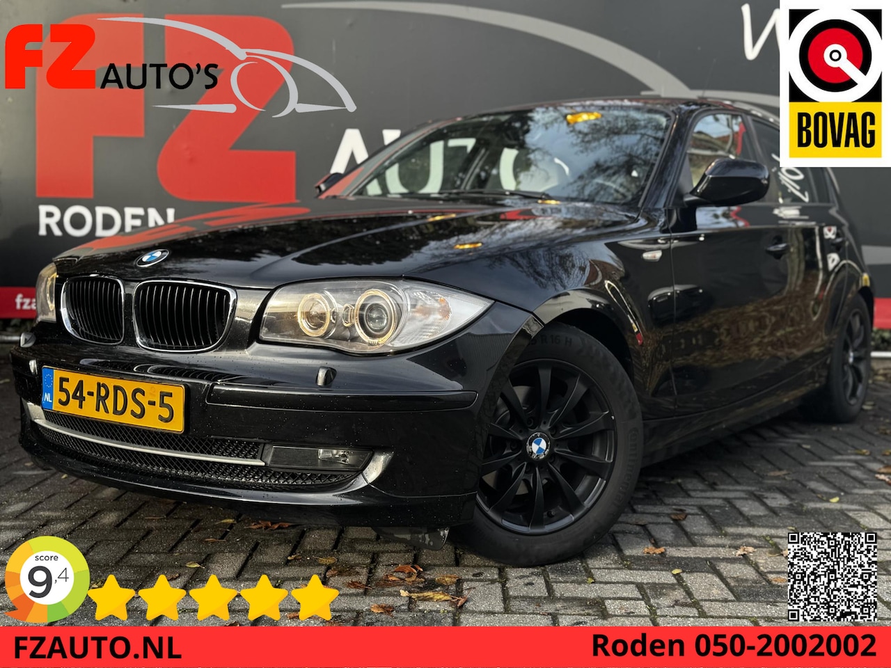 BMW 1-serie - 116i EffDyn. Ed. Business Line Ultimate Edition - Airconditioning - Cruise Control - Leder - AutoWereld.nl