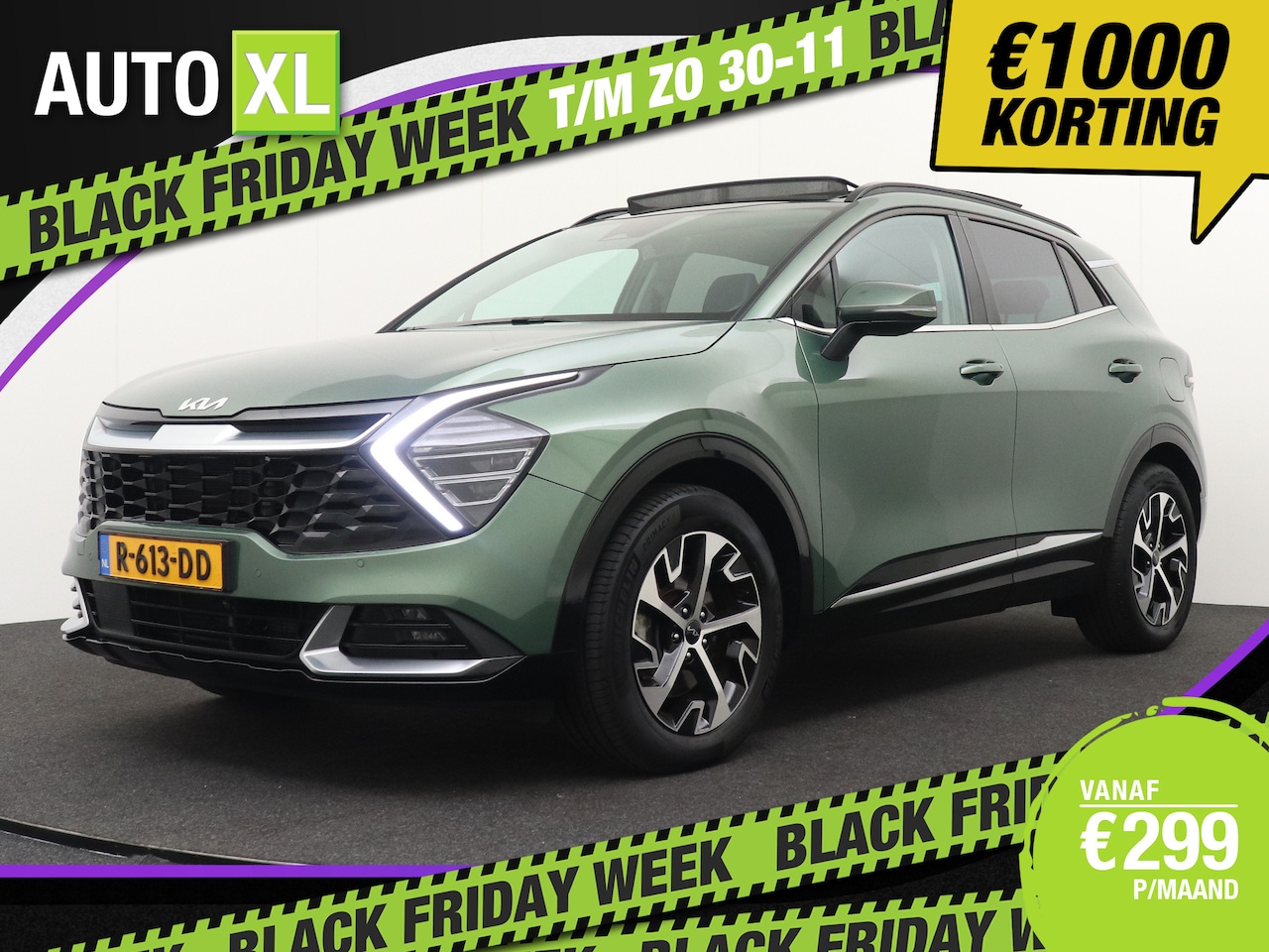 Kia Sportage - 1.6 180 PK MHEV DynamicPlusLine Pano-dak Adapt.Cruise Camera - AutoWereld.nl