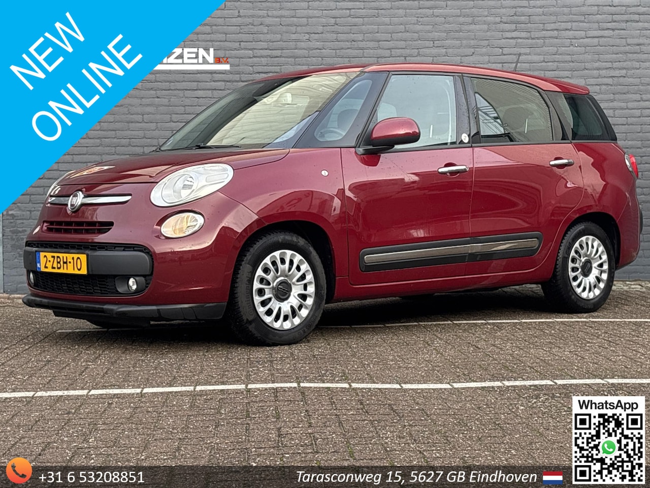Fiat 500 L Living - 0.9 TwinAir Lounge | Climate | Cruise | Navi | Camera | Stoelverwarming | - AutoWereld.nl