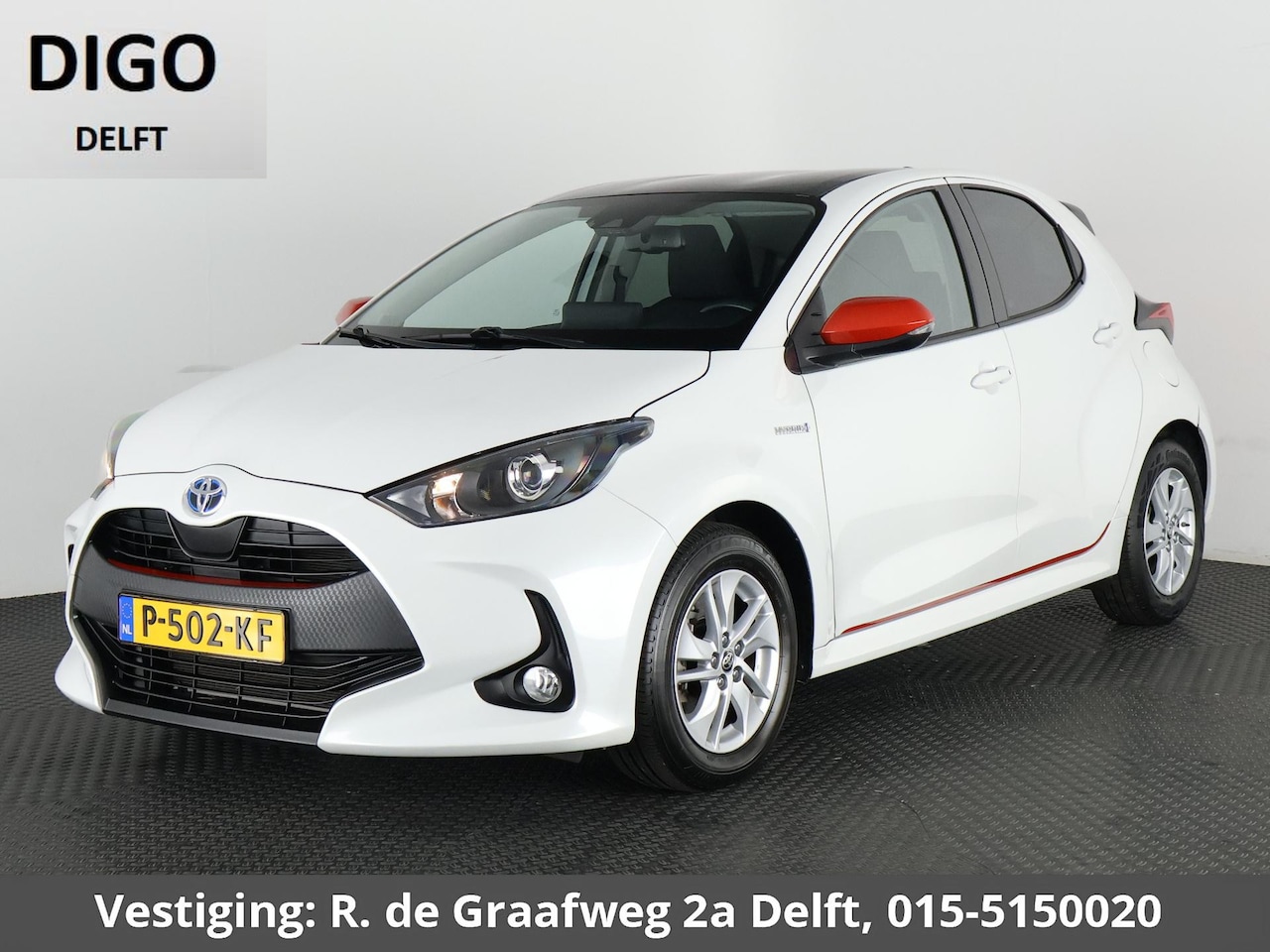 Toyota Yaris - 1.5 Hybrid Active + Coral Red Pack | 1e eigenaar | Apple Carplay & AndroidAUTO | Camera | - AutoWereld.nl