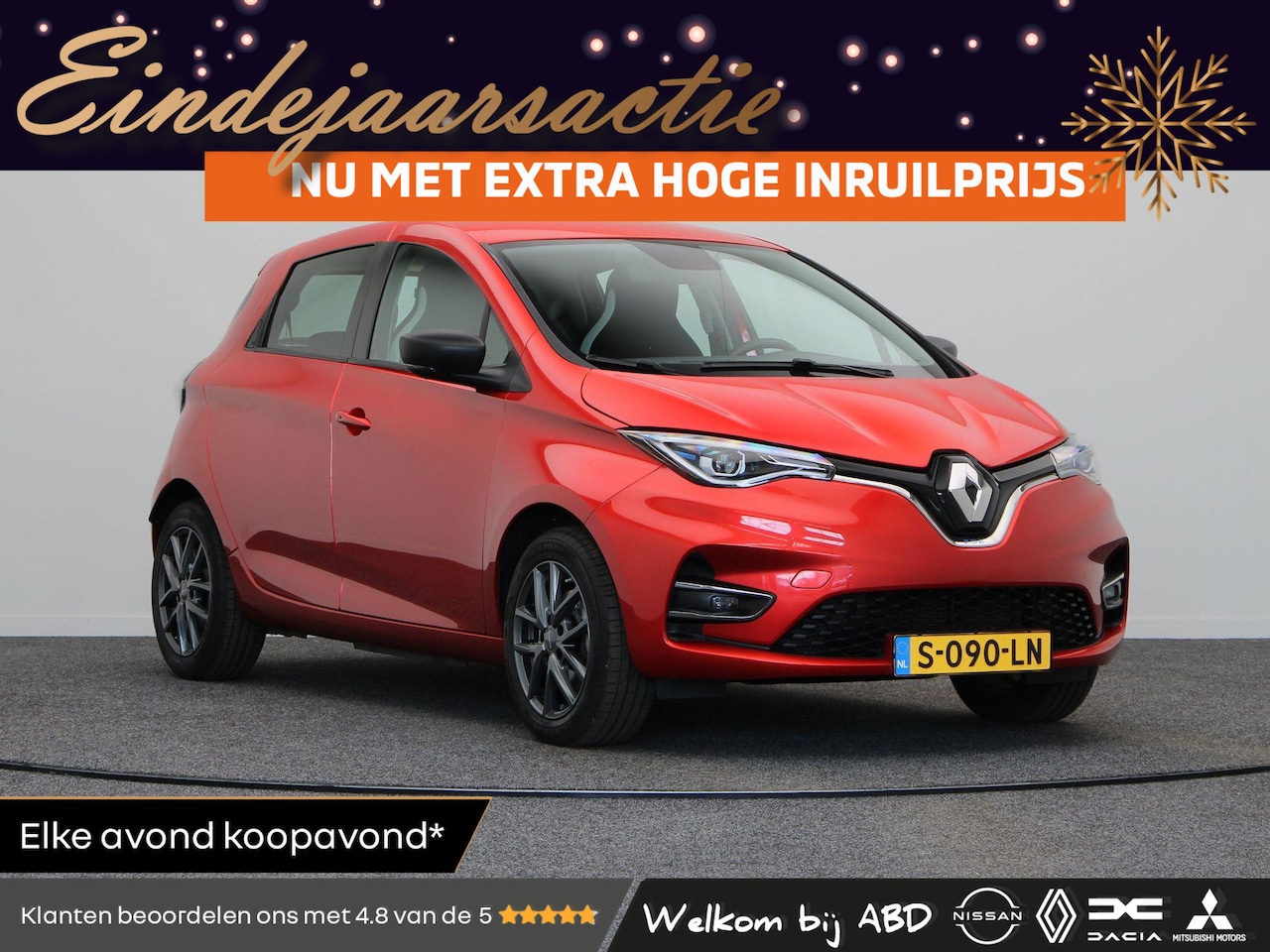 Renault Zoe - R110 Life 52 kWh (ex Accu) | 97% accu score | Dealer onderhouden | Lichtmetalen velgen | - AutoWereld.nl