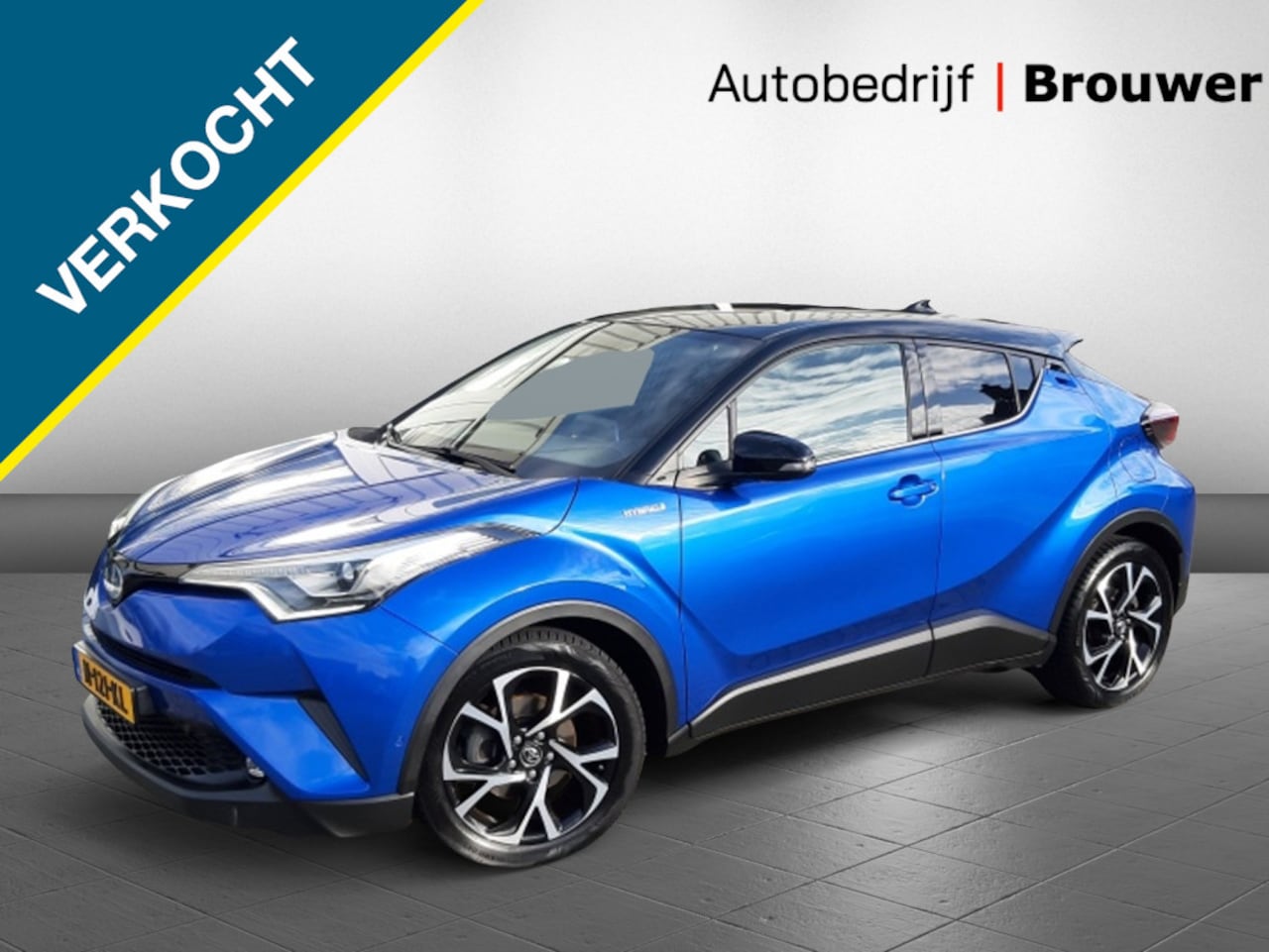 Toyota C-HR - 1.8 Hybrid Bi-Tone Trekhaak/Camera/Sensoren/BSM - AutoWereld.nl