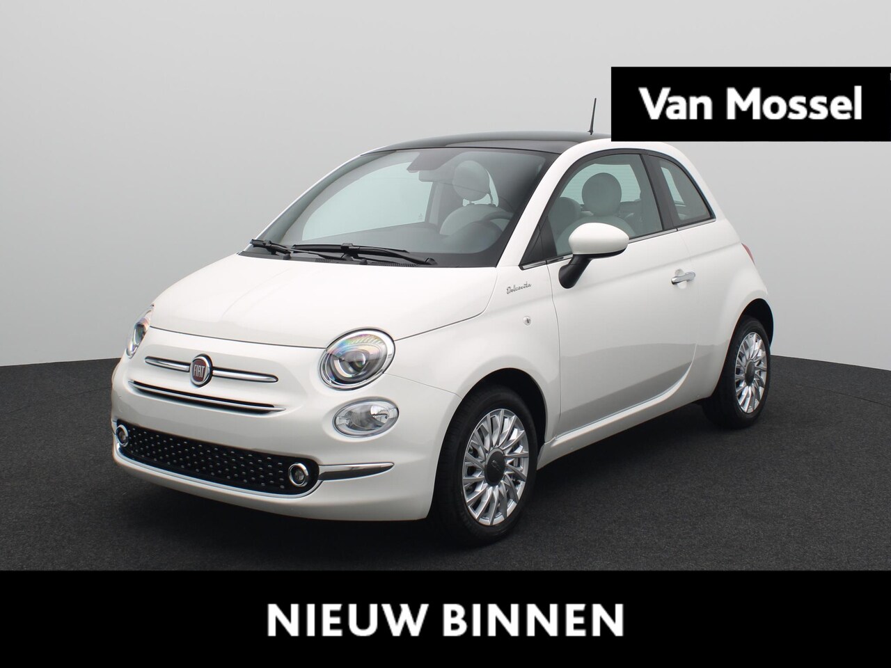 Fiat 500 - 1.0 Hybrid Dolcevita Nu €2500,- actievoordeel!!! - AutoWereld.nl