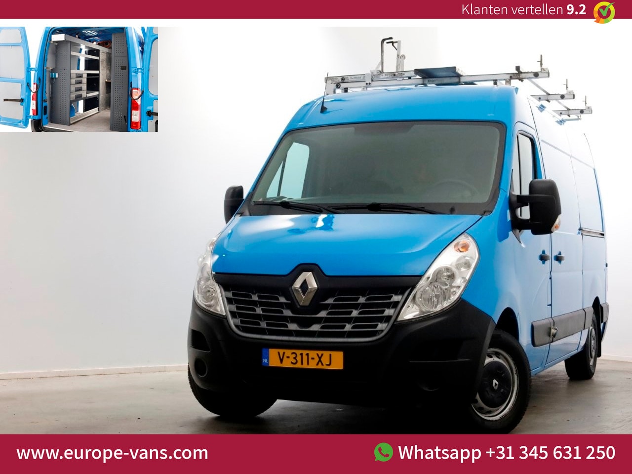 Renault Master - T35 2.3 dCi 130pk L2H2 Inrichting/2x Schuifdeur 03-2019 - AutoWereld.nl