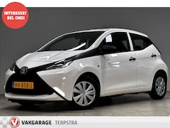 Toyota Aygo - 1.0 VVT-i x-fun/ 5-Drs/ Airco/ C.V. Afstand/ Elek. Ramen/ Isofix/ Bluetooth/ Multi. Stuur/