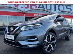 Nissan Qashqai - 1.3 DIG-T 140PK FACELIFT HALF-LEER PANO-DAK TREKHAAK NAVI CAMERA AIRCO