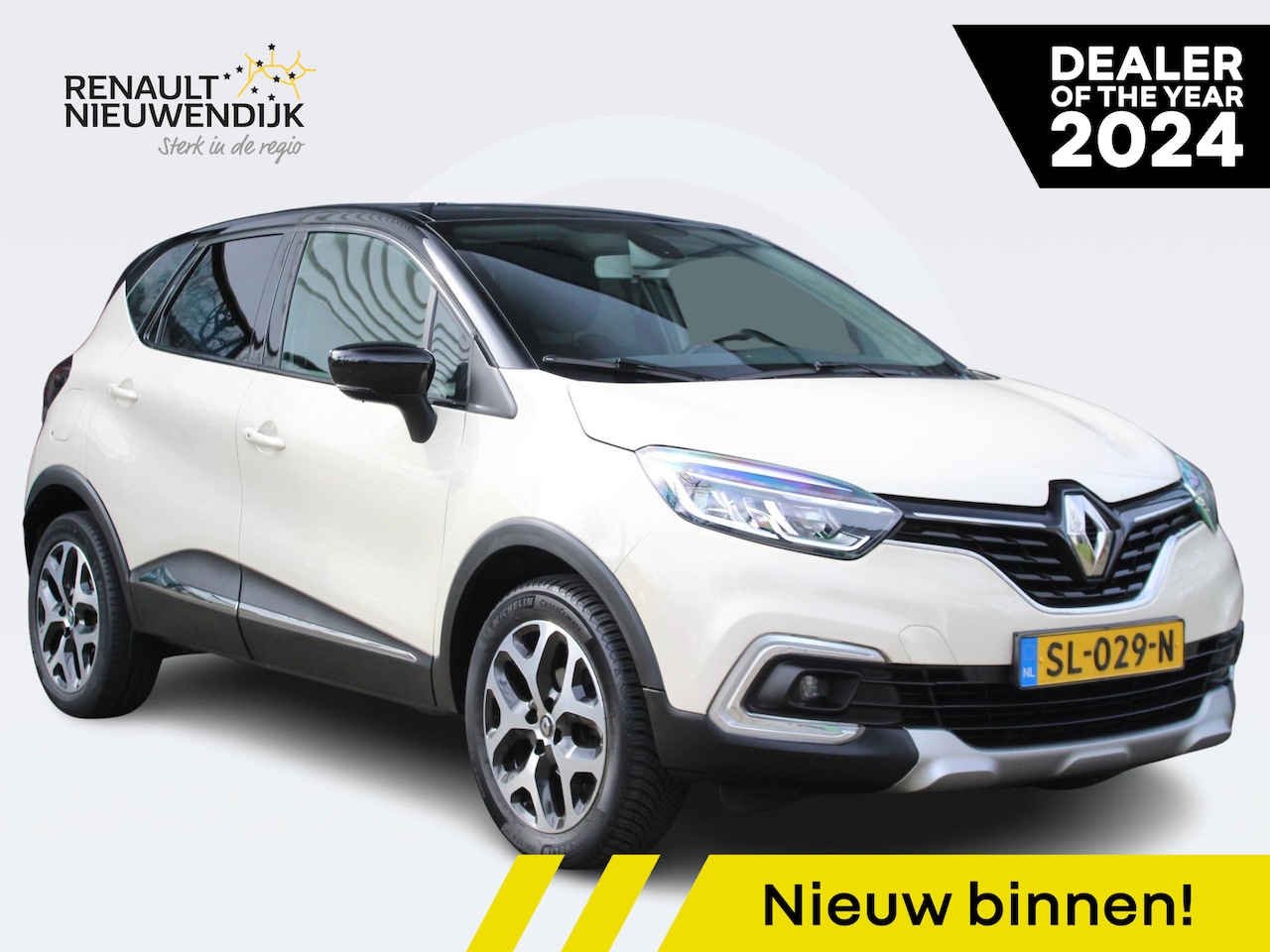 Renault Captur - TCe 90 Intens DEALER OND. / NAVI / CAMERA / PDC / LED / KEYLESS / PRIVACY GLASS / CRUISE / - AutoWereld.nl